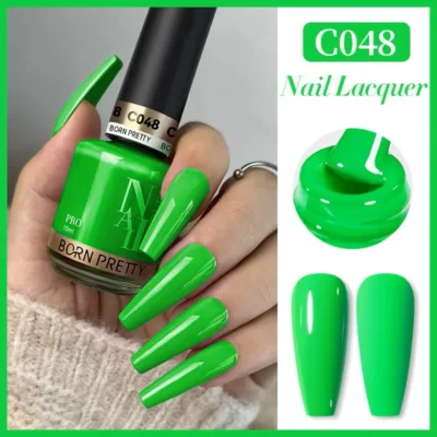 Born Pretty Nail Lacquer (15ml) Dark Pastel Green