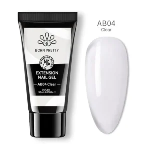 Born Pretty Clear Nail Extension Poly Gel Ab04 (30ml)