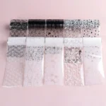 Lace Flower Print Transfer Foil Box
