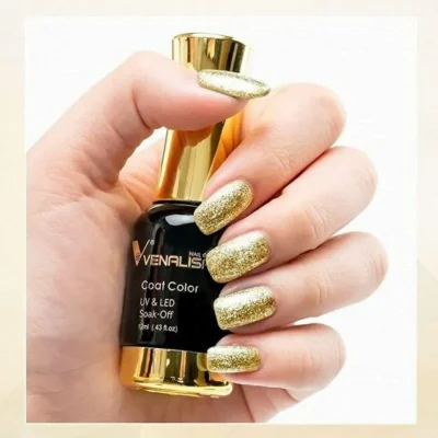 Venalisa Platinum Series Starry Gold Gel Polish (12ml)