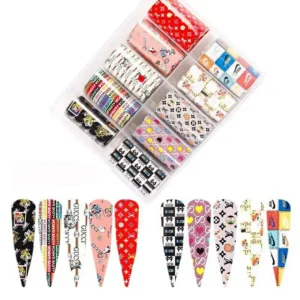 Brand Print Nail Foils