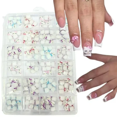 Hello Kitty Nail Charms Box (approx. 150 Pcs)