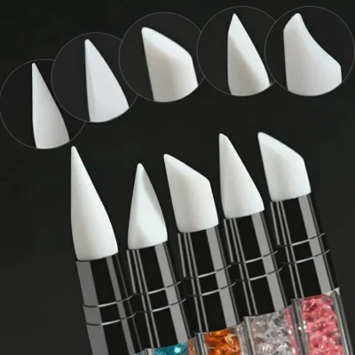 3d Nail Art Silicone Tool (set Of 5)