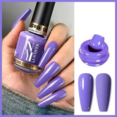 Born Pretty Nail Lacquer (15ml) Medium Purple