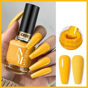 Born Pretty Nail Lacquer (15ml) Yellow Orange