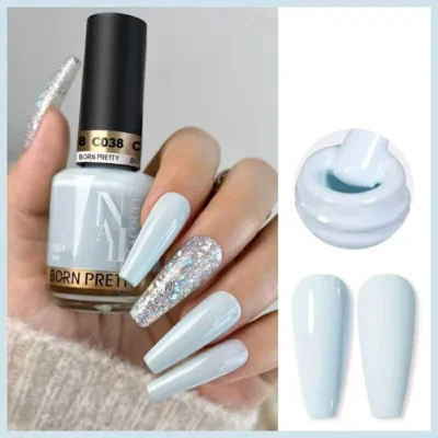 Born Pretty Nail Lacquer (15ml) Pale Aqua