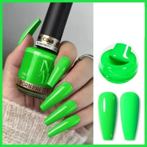 Born Pretty Nail Lacquer (15ml) Dark Pastel Green