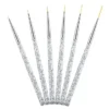 Fine Nail Art Liner Brushes (set Of 6)