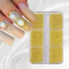 Gold Caviar Beads Grid