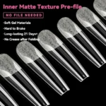 Long Coffin Soft Gel Nail Tips (600 Pcs Box)