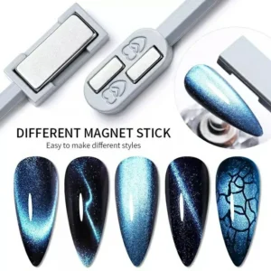 Nail Art Cat Eyes Double Head Magnet