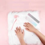 Nail Photography Plush Fur Mat