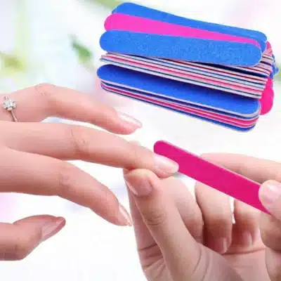 Press On Nail Filers (medium Size Pack Of 25 Pcs)