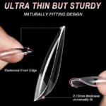 Medium Almond Soft Gel Nail Tips (600 Pcs Box)