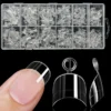 Short Oval Half Cover Soft Gel Nail Tips (600 Pcs Box)