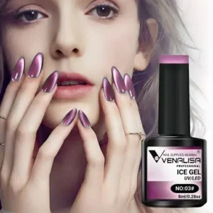 Venalisa Ice Gel Cat Eye Gel Nail Polish (04) (8ml)