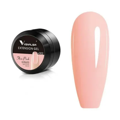 Venalisa Nail Extension Thick Builder Gel V302 Thin Pink (15ml)