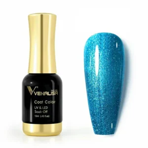 Venalisa Gel Nail Polish (bright Pearly Blue) (12ml)
