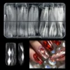 Long Square Diamond Soft Gel Nail Tips (box Of 120 Pcs)