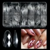 Medium Almond Diamond Soft Gel Nail Tips (box Of 120 Pcs)