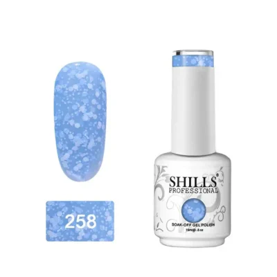 Shills Professional Gel Nail Polish (snowflake Series - Spg258) (15ml)