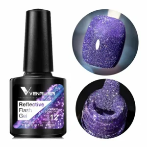 Venalisa Reflective Neon Disco Gel Nail Polish (bd12) (7.5ml)