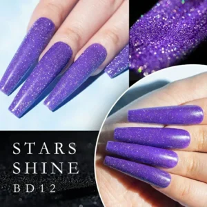 Venalisa Reflective Neon Disco Gel Nail Polish (bd12) (7.5ml)