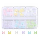Ab Aurora Butterfly Nail Charms (pack Of 30)