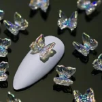 Ab Aurora Butterfly Nail Charms (pack Of 30)