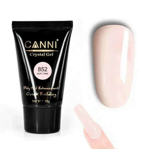 Canni Poly Gel Quick Building Natural Nail Extension Gel (45g)