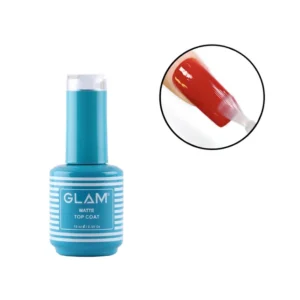 Glam Gel Polish – Matte Top Coat (15ml)