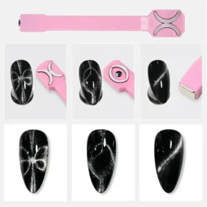 Nail Art Cat Eyes 3 In 1 Magnet