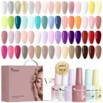 Venalisa Hema Free 60 Colors Gel Nail Polish Kit Vip5
