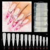3xl Extra Long Square Soft Gel Nail Tips (box Of 240 Pcs)