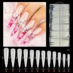 3XL Extra Long Stiletto Soft Gel Nail Tips (Box of 240 Pcs)