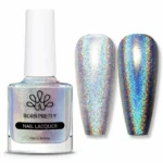 Born Pretty Silver Iridescent Nail Polish (10ml)