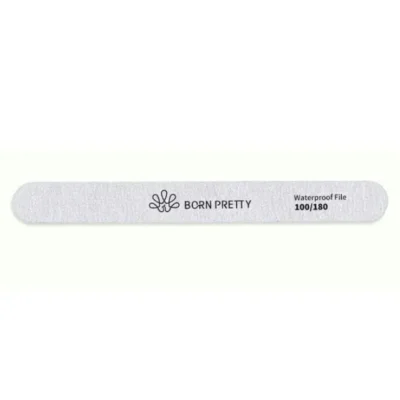 Born Pretty Waterproof Nail File For Natural Nails 100/180 Grit (s-1)