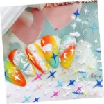 Colorful Stars 5d Sticker Sheets (5d-k107)
