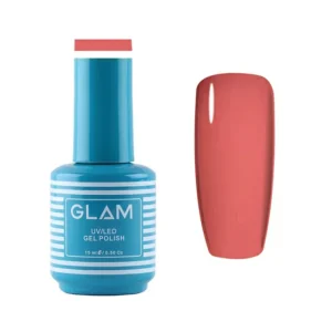 Glam Gel Nail Polish - Light Brown (15ml)