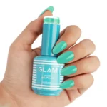 Glam Gel Nail Polish - Pale Turquoise Blue (15ml)
