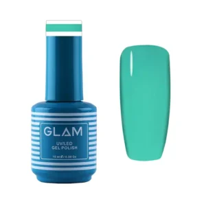 Glam Gel Nail Polish - Pale Turquoise Blue A (15ml)
