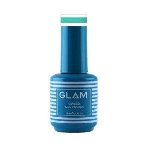 Glam Gel Nail Polish - Pale Turquoise Blue A (15ml)