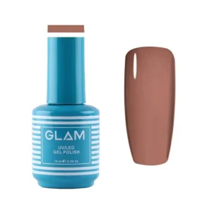 Glam Gel Nail Polish - Peanut Brown (15ml)