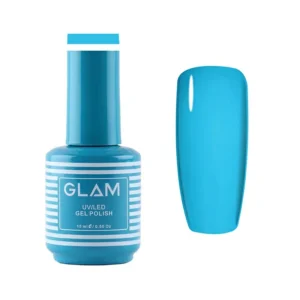 Glam Gel Nail Polish - Turquoise Blue (15ml)