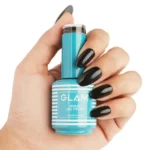 GLAM Gel Nail Polish – Black (15ml)