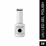 Shills Professional Black Gel Nail Polish (SH038) (15ml) (1)
