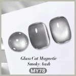 Born Pretty Autumn Water Light Cat Magnetic Gel Polish Smoky Aash My78 (10ml)