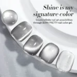 Born Pretty Autumn Water Light Cat Magnetic Gel Polish Smoky Aash My78 (10ml)