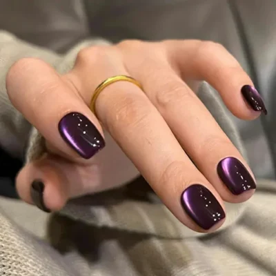 Born Pretty Water Light Cat Magnetic Gel Polish Purple Mystery My81 (10ml)