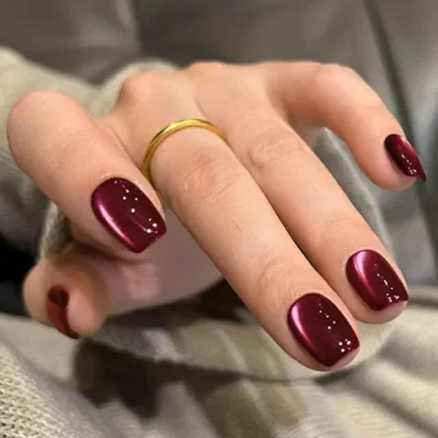 Born Pretty Water Light Cat Magnetic Gel Polish Berry Red My82 (10ml)